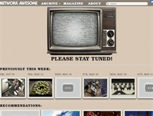 Tablet Screenshot of networkawesome.com